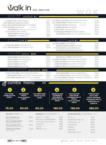 Opinii despre Walk in WOK & SUSHI BAR în Seyhan - Gastronomi ve konaklama