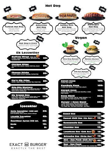 Opinii despre Exact Burger în Çankaya - Gastronomi ve konaklama