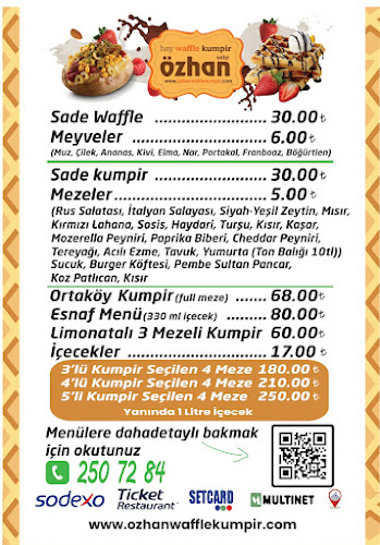 Özhan Waffle & Kumpir | Gaziemir Waffle | Gaziemir Kumpir - Gastronomi ve konaklama
