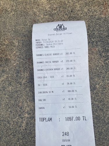Opinii despre Ohannes Burger Mavişehir Hilltown în Karşıyaka - Gastronomi ve konaklama