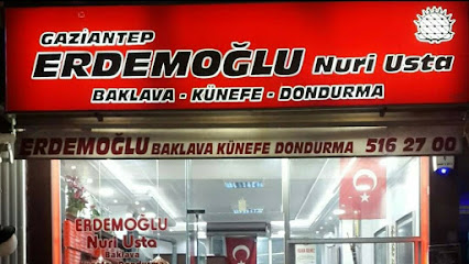 Erdemoğlu Nuri Usta Baklava Künefe Dondurma Salonu