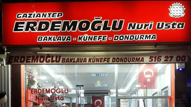 Erdemoğlu Nuri Usta Baklava Künefe Dondurma Salonu