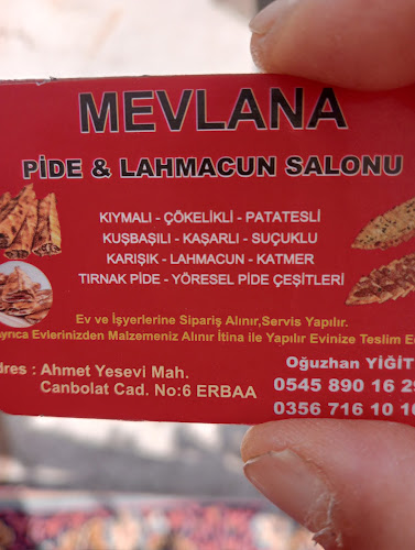 Mevlana pide - Gastronomi ve konaklama