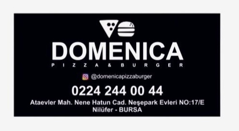 Domenica Pizza&Burger - Gastronomi ve konaklama