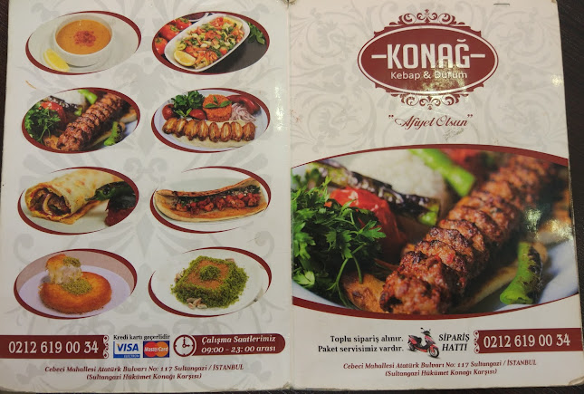 KONAĞ KEBAP VE DÜRÜM - Gastronomi ve konaklama