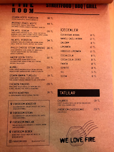 Fireroom Maslak - Gastronomi ve konaklama