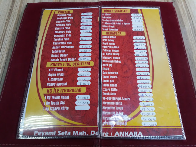 YE-DOY Pide Kebap Döner